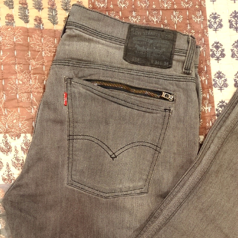 Grey Levi Jeans